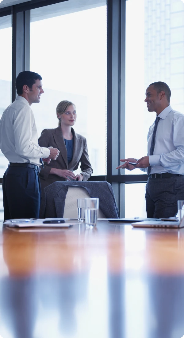 Team collaboration in corporate setting